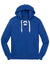 Sport-Tek ST271 Mens Lace Up Fleece Hooded Sweatshirt Hoodie True Royal Blue Flat Front