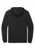 Sport-Tek ST272 Mens French Terry Hooded Sweatshirt Hoodie Black Flat Back