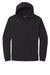 Sport-Tek ST272 Mens French Terry Hooded Sweatshirt Hoodie Black Flat Front