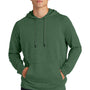 Sport-Tek Mens French Terry Hooded Sweatshirt Hoodie - Heather Forest Green