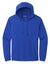 Sport-Tek ST272 Mens French Terry Hooded Sweatshirt Hoodie True Royal Blue Flat Front