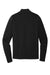 Sport-Tek ST273 Mens French Terry 1/4 Zip Sweatshirt Black Flat Back