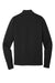 Sport-Tek ST273 Mens French Terry 1/4 Zip Sweatshirt Heather Black Flat Back