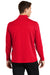 Sport-Tek ST273 Mens French Terry 1/4 Zip Sweatshirt True Red Model Back