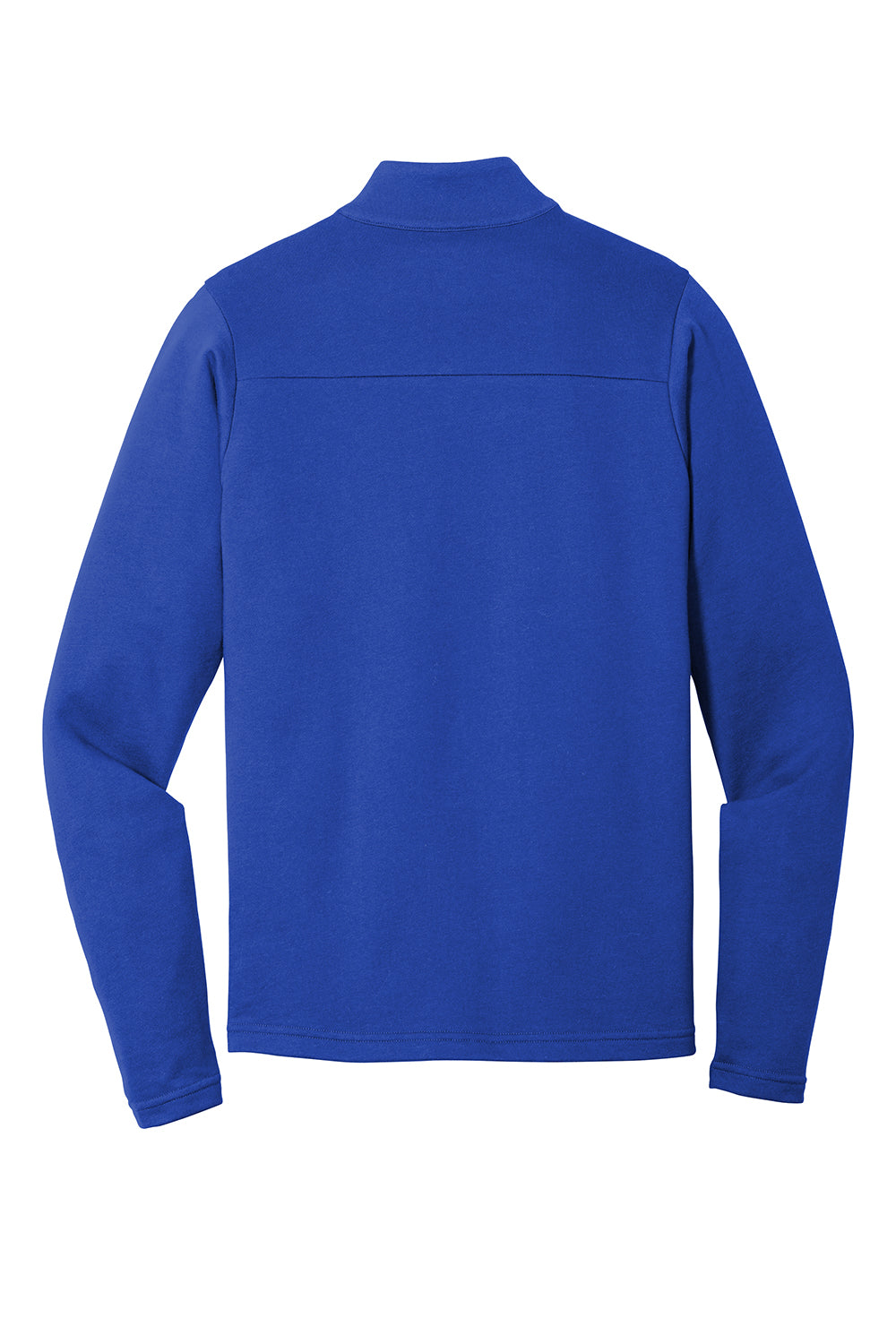 Sport-Tek ST273 Mens French Terry 1/4 Zip Sweatshirt True Royal Blue Flat Back