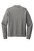 Sport-Tek ST274 Mens French Terry Full Zip Bomber Jacket Concrete Grey Flat Back