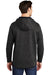 Sport-Tek ST280 Mens Triumph Fleece Hooded Sweatshirt Hoodie Heather Black Model Back