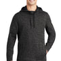 Sport-Tek Mens Triumph Fleece Hooded Sweatshirt Hoodie - Heather Black