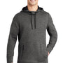 Sport-Tek Mens Triumph Fleece Hooded Sweatshirt Hoodie - Heather Dark Grey