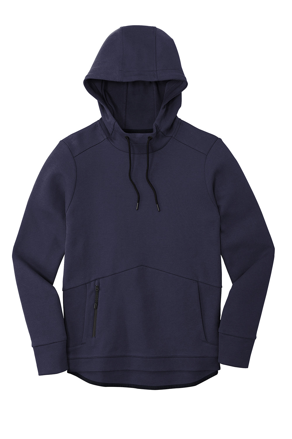 Sport-Tek ST280 Mens Triumph Fleece Hooded Sweatshirt Hoodie Navy Blue Flat Front