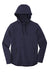 Sport-Tek ST280 Mens Triumph Fleece Hooded Sweatshirt Hoodie Navy Blue Flat Front