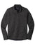 Sport-Tek ST281 Mens Triumph Fleece 1/4 Zip Sweatshirt Heather Black Flat Front