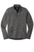 Sport-Tek ST281 Mens Triumph Fleece 1/4 Zip Sweatshirt Heather Dark Grey Flat Front