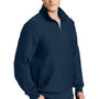 Sport-Tek Mens Fleece 1/4 Zip Sweatshirt - True Navy Blue