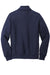 Sport-Tek ST284 Mens Full Zip Sweatshirt True Navy Blue Flat Back