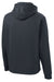 Sport-Tek ST290 Mens Repel Moisture Wicking Hooded Sweatshirt Hoodie Graphite Grey Flat Back