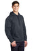 Sport-Tek ST290 Mens Repel Moisture Wicking Hooded Sweatshirt Hoodie Graphite Grey Model 3q