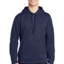 Sport-Tek Mens Repel Moisture Wicking Hooded Sweatshirt Hoodie - True Navy Blue