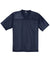 Sport-Tek ST307 Mens Short Sleeve V-Neck T-Shirt True Navy Blue Flat Front