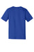 Sport-Tek ST320 Mens Tough Moisture Wicking Short Sleeve Crewneck T-Shirt True Royal Blue Flat Back