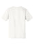 Sport-Tek ST320 Mens Tough Moisture Wicking Short Sleeve Crewneck T-Shirt White Flat Back