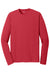 Sport-Tek ST340LS Mens RacerMesh Moisture Wicking Long Sleeve Crewneck T-Shirt True Red Flat Front