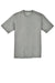 Sport-Tek ST340 Mens RacerMesh Moisture Wicking Short Sleeve Crewneck T-Shirt Heather Grey Flat Front