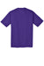 Sport-Tek ST340 Mens RacerMesh Moisture Wicking Short Sleeve Crewneck T-Shirt Purple Flat Back