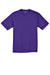 Sport-Tek ST340 Mens RacerMesh Moisture Wicking Short Sleeve Crewneck T-Shirt Purple Flat Front