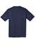 Sport-Tek ST340 Mens RacerMesh Moisture Wicking Short Sleeve Crewneck T-Shirt True Navy Blue Flat Back