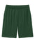 Sport-Tek ST349P Mens PosiCharge Competitor Athletic Shorts w/ Pockets Forest Green Flat Front