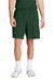 Sport-Tek ST349P Mens PosiCharge Competitor Athletic Shorts w/ Pockets Forest Green Model Front