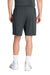 Sport-Tek ST349P Mens PosiCharge Competitor Athletic Shorts w/ Pockets Iron Grey Model Back