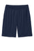 Sport-Tek ST349P Mens PosiCharge Competitor Athletic Shorts w/ Pockets True Navy Blue Flat Front