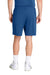 Sport-Tek ST349P Mens PosiCharge Competitor Athletic Shorts w/ Pockets True Royal Blue Model Back