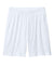 Sport-Tek ST349P Mens PosiCharge Competitor Athletic Shorts w/ Pockets White Flat Front