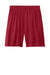 Sport-Tek ST349 Mens PosiCharge Competitor Athletic Shorts Deep Red Flat Front