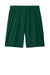 Sport-Tek ST349 Mens PosiCharge Competitor Athletic Shorts Forest Green Flat Back