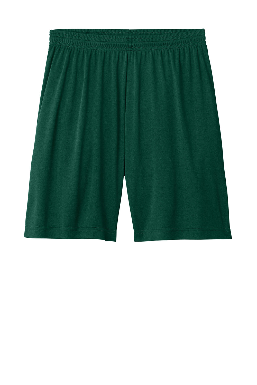 Sport-Tek ST349 Mens PosiCharge Competitor Athletic Shorts Forest Green Flat Front