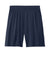 Sport-Tek ST349 Mens PosiCharge Competitor Athletic Shorts True Navy Blue Flat Front