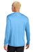 Sport-Tek ST350LS/TST350LS Mens Competitor Moisture Wicking Long Sleeve Crewneck T-Shirt Carolina Blue Model Back