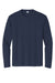 Sport-Tek ST350LS/TST350LS Mens Competitor Moisture Wicking Long Sleeve Crewneck T-Shirt True Navy Blue Flat Front