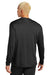 Sport-Tek ST350LS/TST350LS Mens Competitor Moisture Wicking Long Sleeve Crewneck T-Shirt Black Model Back