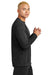 Sport-Tek ST350LS/TST350LS Mens Competitor Moisture Wicking Long Sleeve Crewneck T-Shirt Black Model Side