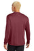 Sport-Tek ST350LS/TST350LS Mens Competitor Moisture Wicking Long Sleeve Crewneck T-Shirt Maroon Model Back