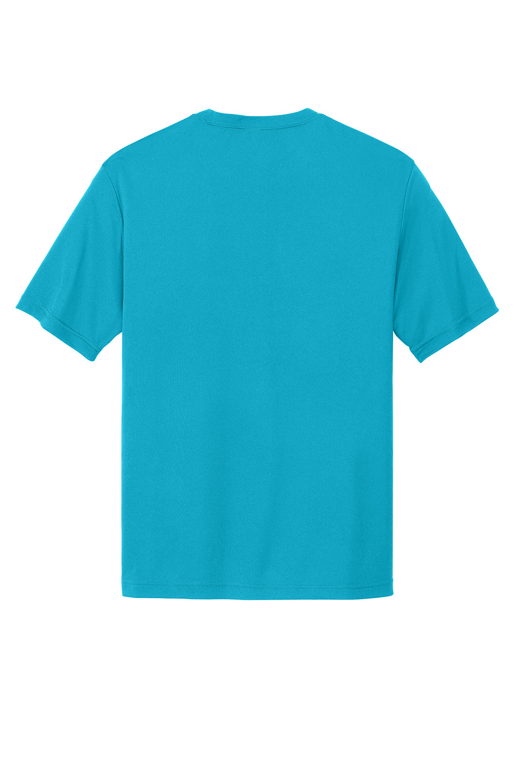 Sport-Tek ST350/TST350 Mens Competitor Moisture Wicking Short Sleeve Crewneck T-Shirt Atomic Blue Flat Back