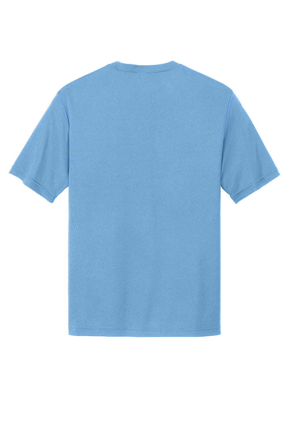 Sport-Tek ST350/TST350 Mens Competitor Moisture Wicking Short Sleeve Crewneck T-Shirt Carolina Blue Flat Back