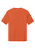 Sport-Tek ST350/TST350 Mens Competitor Moisture Wicking Short Sleeve Crewneck T-Shirt Deep Orange Flat Back