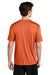 Sport-Tek ST350/TST350 Mens Competitor Moisture Wicking Short Sleeve Crewneck T-Shirt Deep Orange Model Back