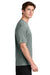 Sport-Tek ST350/TST350 Mens Competitor Moisture Wicking Short Sleeve Crewneck T-Shirt Heather Concrete Grey Model Side